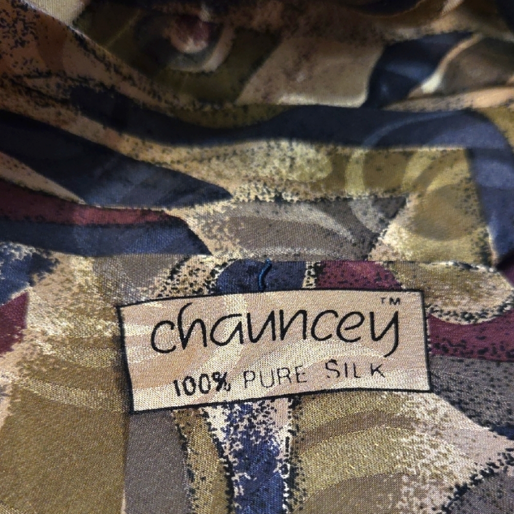 Chauncey Vinrage Silk Necktie